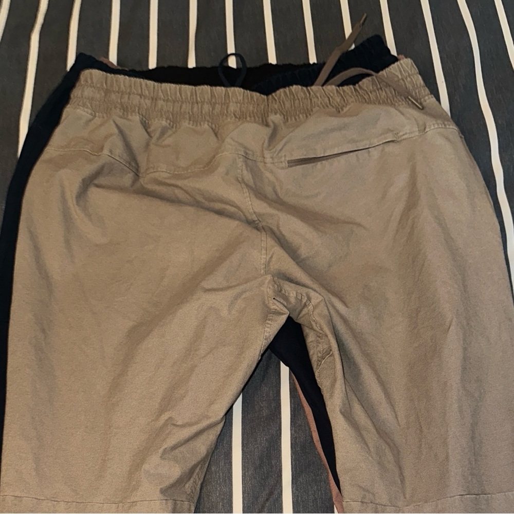 3 Lululemon men's pants Bowline Utilitech size XL